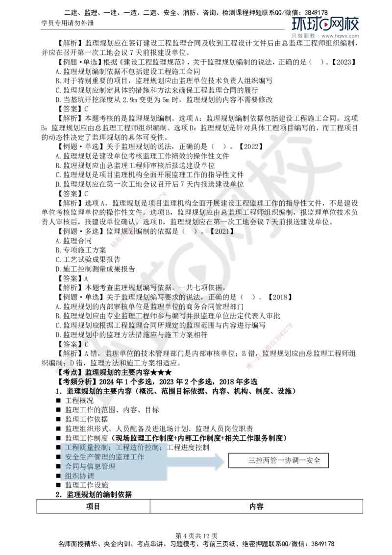 18.第七章第一节监理规划_监理工程师_2025监理工程师_2025年监理工程师SVIP_2025年监理概论法规SVIP_02-基础精讲✿高端面授✿深度强化