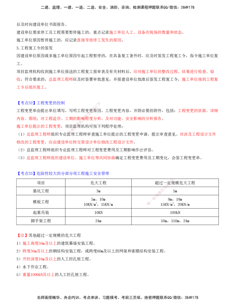 07.07-第五章-建设工程施工质量控制和安全生产管理（二）_监理工程师_2025监理工程师_2025年监理工程师SVIP_2025年监理土建控制SVIP_04-冲刺串讲✿考点强化✿小灶集训_质量_讲义