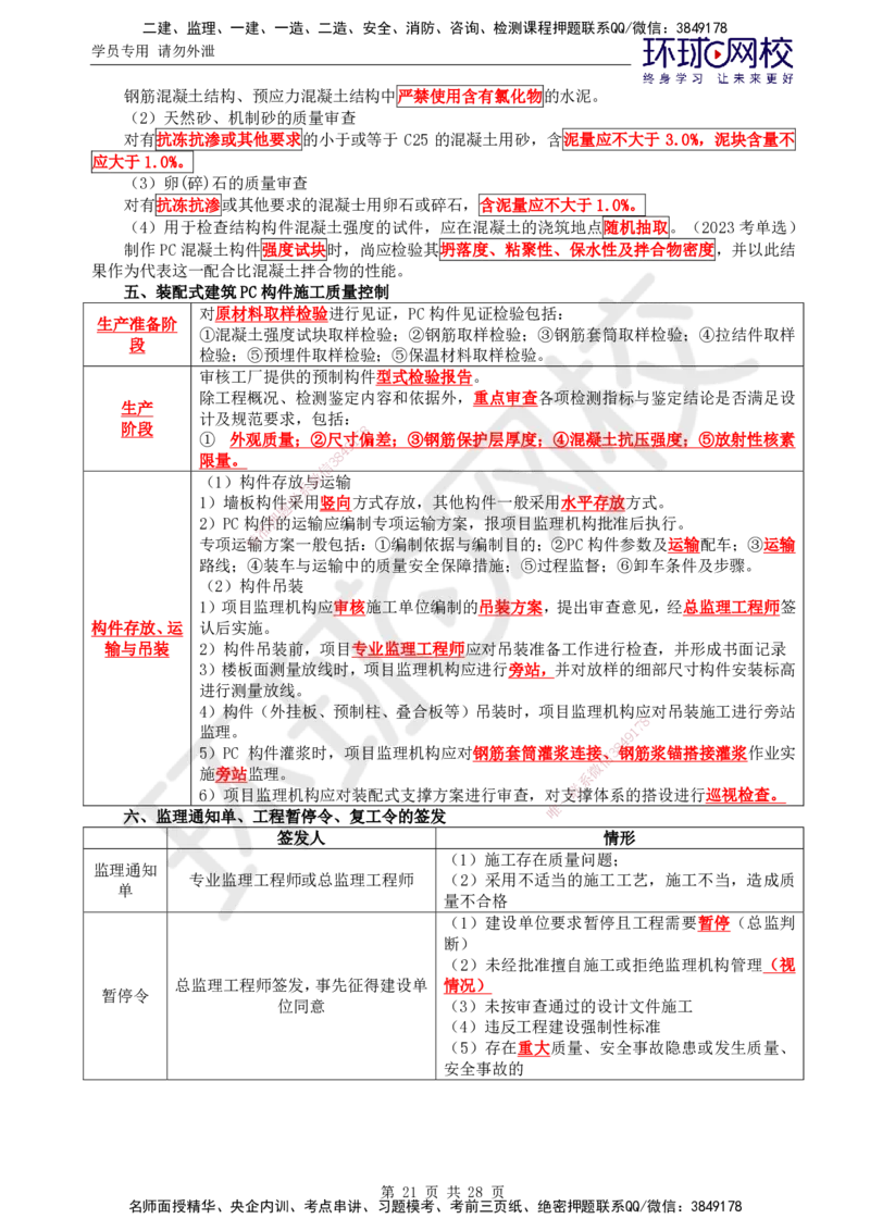 02.2025年监理土建目标控制第2讲直播密训（二）_监理工程师_2025监理工程师_2025年监理工程师SVIP_2025年监理土建控制SVIP_04-冲刺串讲✿考点强化✿小灶集训_01.直播密训一