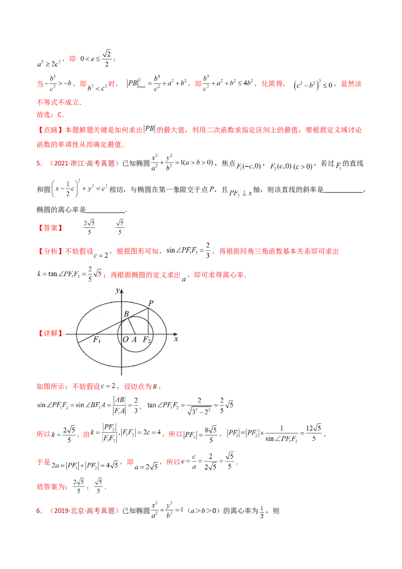 专题18圆锥曲线（椭圆、双曲线、抛物线）小题综合（教师卷）-十年（2015-2024）高考真题数学分项汇编（全国通用）_近10年高考真题汇编（必刷）