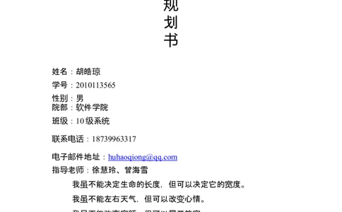 职业生涯规划书网络工程师_E6-职业规划_71网络工程专业