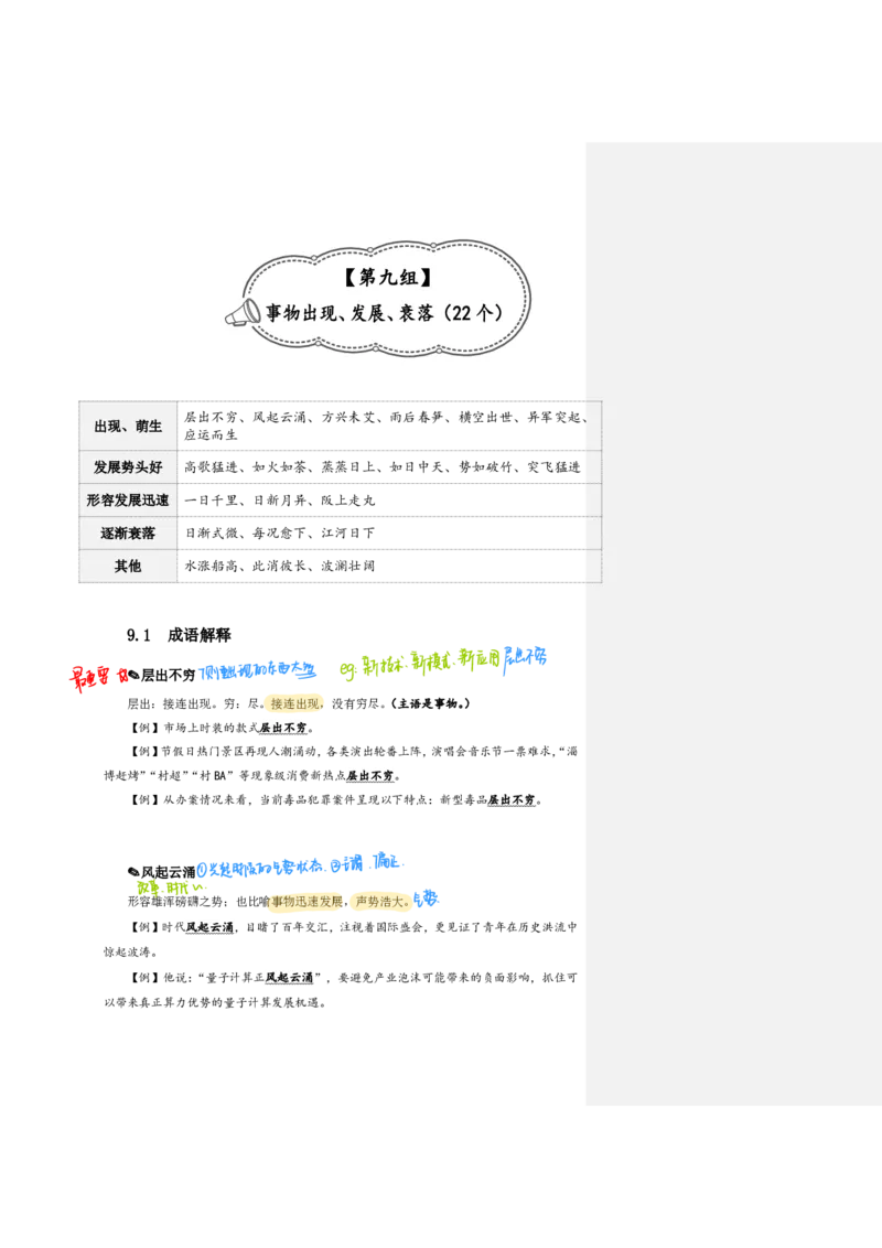 花生24下言语逻辑填空700词笔记_2026考公资料_花生十三合集_（94）花生高频700词表格背诵版本建议打印