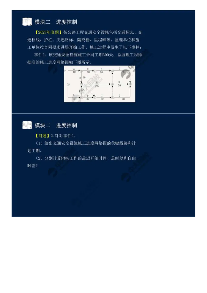 16.模块二-进度控制（五）.mp4_监理工程师_2025监理工程师_2025年监理工程师SVIP_2025年监理交通案例SVIP_02-基础精讲✿高端面授✿深度强化_讲义