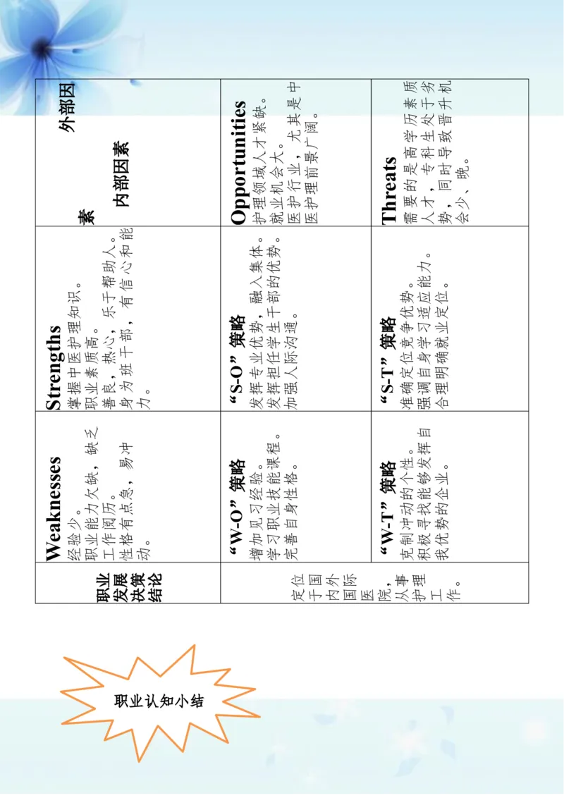 我的职业生涯规划书-护理_E6-职业规划_29护理专业