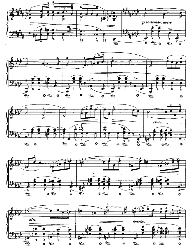 17nocturne-op-62-no-1_一万首著名钢琴曲谱哈农贝多芬合集视频教学电子版高清无水印可打印_1古典钢琴知名音乐家谱_肖邦钢琴谱全集_夜曲2版