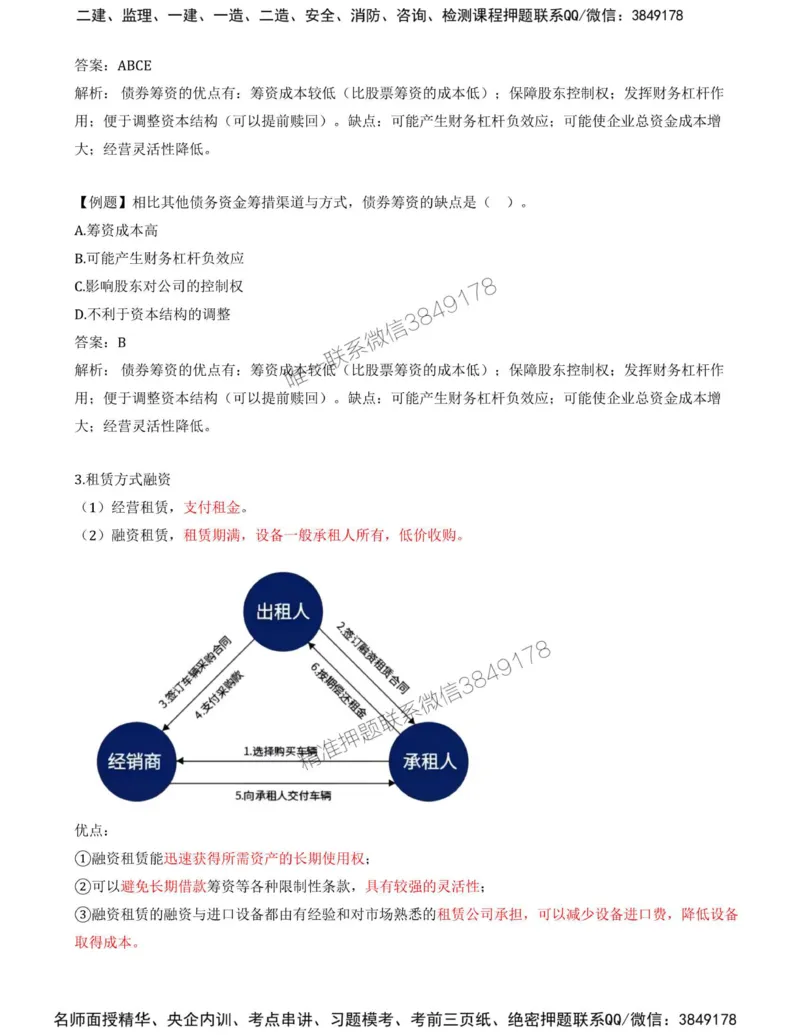 11-第三章-第一节-工程项目资金来源（二）_监理工程师_2025监理工程师_2025年监理工程师SVIP_2025年监理土建控制SVIP_02-基础精讲✿高端面授✿深度强化_王少杰_讲义