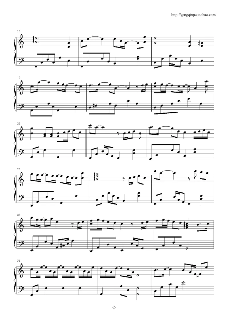 19、张韶涵（60页，共14首）_一万首著名钢琴曲谱哈农贝多芬合集视频教学电子版高清无水印可打印_3流行音乐谱_流行钢琴谱合集形式_高清PDF无水印