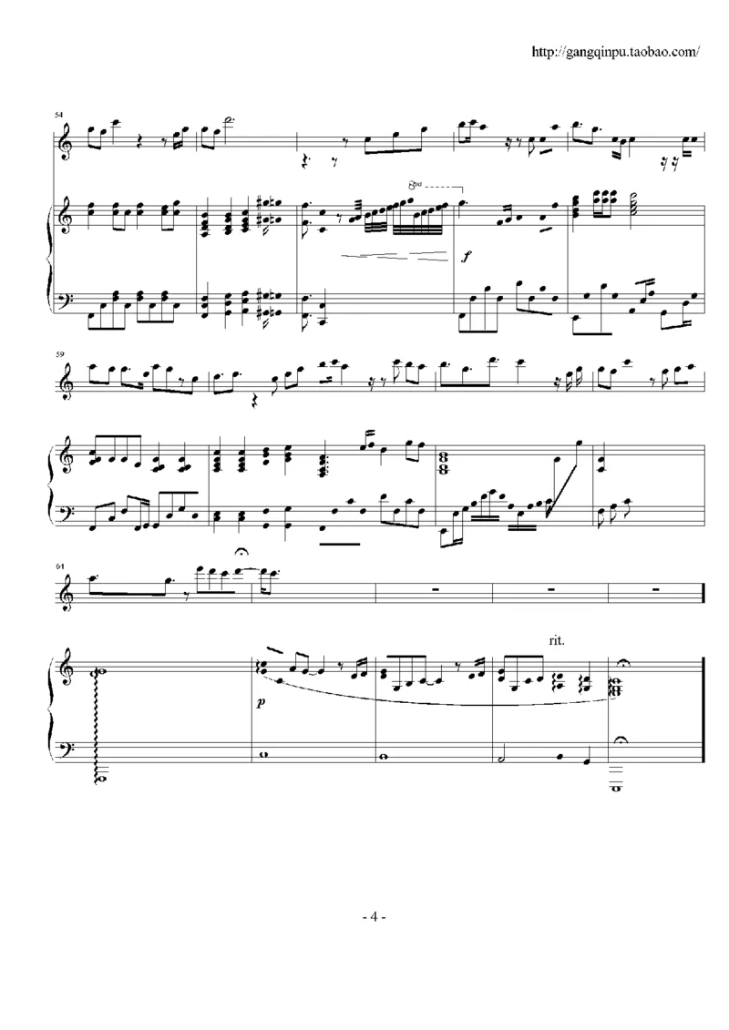19、张韶涵（60页，共14首）_一万首著名钢琴曲谱哈农贝多芬合集视频教学电子版高清无水印可打印_3流行音乐谱_流行钢琴谱合集形式_高清PDF无水印
