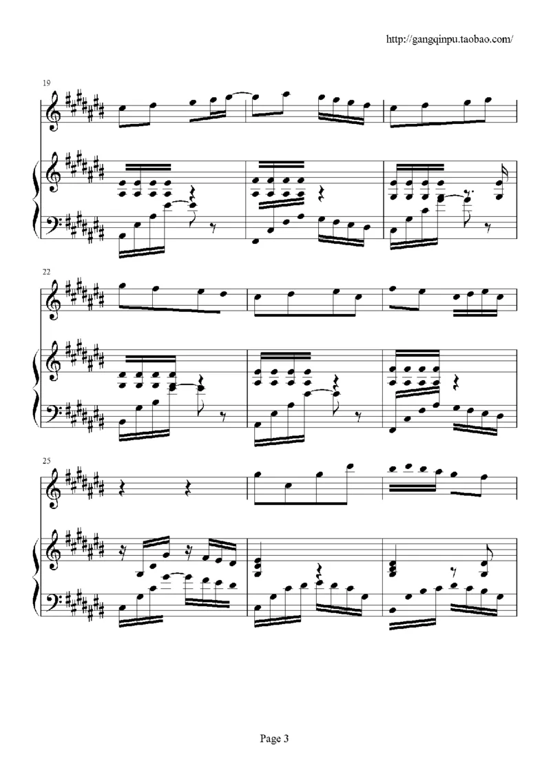 19、张韶涵（60页，共14首）_一万首著名钢琴曲谱哈农贝多芬合集视频教学电子版高清无水印可打印_3流行音乐谱_流行钢琴谱合集形式_高清PDF无水印