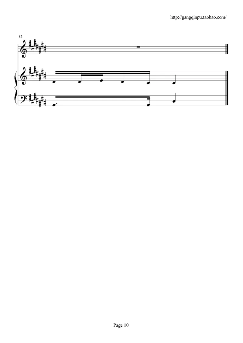 19、张韶涵（60页，共14首）_一万首著名钢琴曲谱哈农贝多芬合集视频教学电子版高清无水印可打印_3流行音乐谱_流行钢琴谱合集形式_高清PDF无水印