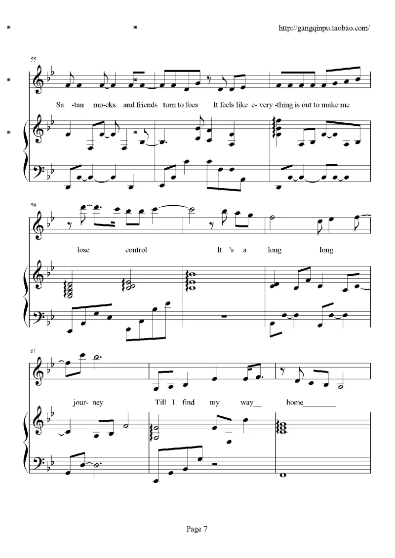 19、张韶涵（60页，共14首）_一万首著名钢琴曲谱哈农贝多芬合集视频教学电子版高清无水印可打印_3流行音乐谱_流行钢琴谱合集形式_高清PDF无水印