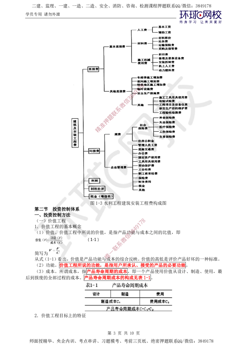 03.投资直播密训（一）_监理工程师_2025监理工程师_2025年监理工程师SVIP_2025年监理水利控制SVIP_04-冲刺串讲✿考点强化✿小灶集训