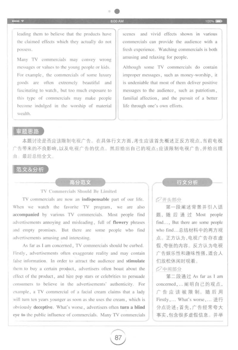 星火简&middot;专四写作120篇227面_2025专四专八真题及备考资料_2009-2024专四真题+备考资料_2024专四备考资料合辑（电子书）_24专四作文_24星火专四写作120篇