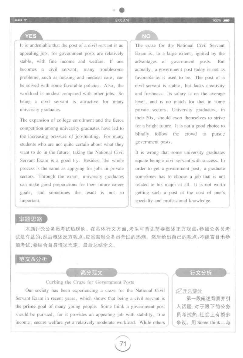 星火简&middot;专四写作120篇227面_2025专四专八真题及备考资料_2009-2024专四真题+备考资料_2024专四备考资料合辑（电子书）_24专四作文_24星火专四写作120篇