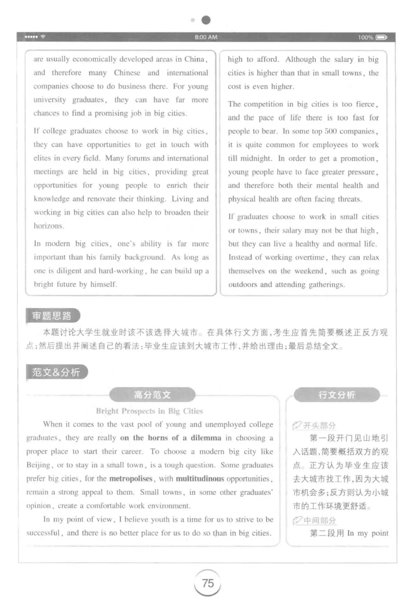 星火简&middot;专四写作120篇227面_2025专四专八真题及备考资料_2009-2024专四真题+备考资料_2024专四备考资料合辑（电子书）_24专四作文_24星火专四写作120篇