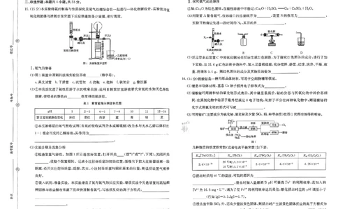 预测卷_化学_2024高考押题卷_52024金太阳全系列_（新高考版）jty临考预测押题密卷_金太阳卷霸临考预测卷