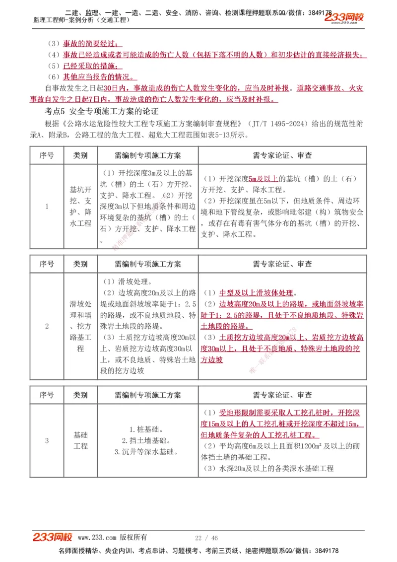 1-8_监理工程师_2025监理工程师_2025年监理工程师SVIP_2025年监理交通案例SVIP_04-冲刺串讲✿考点强化✿小灶集训_03-交通案例《高频考点班》甘森233