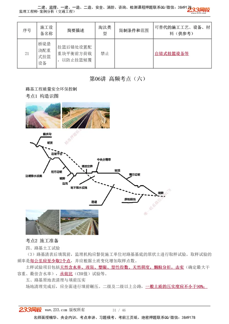 1-8_监理工程师_2025监理工程师_2025年监理工程师SVIP_2025年监理交通案例SVIP_04-冲刺串讲✿考点强化✿小灶集训_03-交通案例《高频考点班》甘森233
