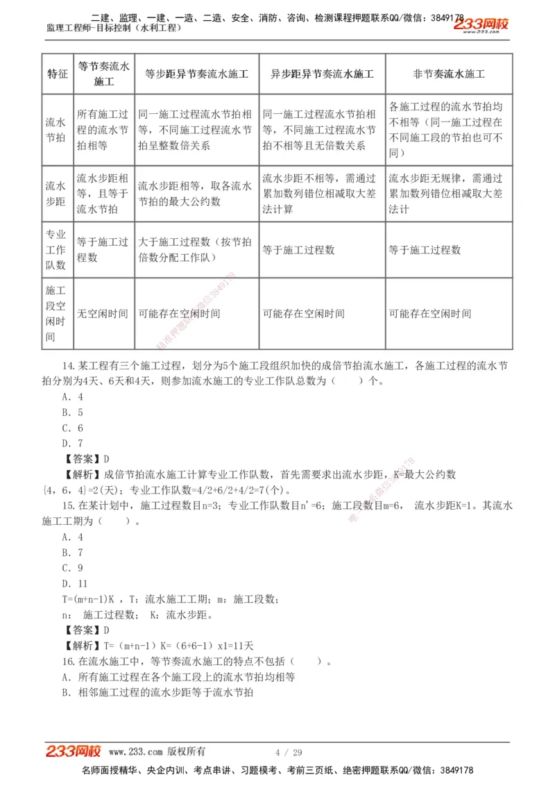 1-6_监理工程师_2025监理工程师_2025年监理工程师SVIP_2025年监理水利控制SVIP_03-习题精析✿实战特训✿模考通关_06-水利控制《习题解析班》苏洁233推荐_02-进度控制-完