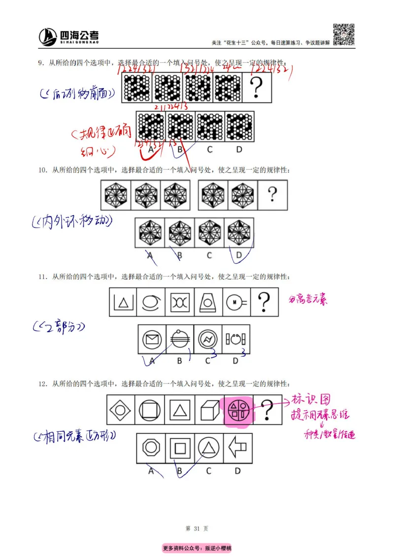 龙飞丨25平面图推筑基班笔记（版本一）_2026考公资料_（01）花生十三_（02）龙飞_龙飞笔记合集