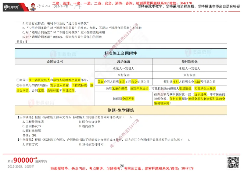 2025.2.15佑森教育闫力齐授课合同管理《第五、六、七、八、九章》专用讲义，版权所有，侵权必究_监理工程师_2025监理工程师_2025年监理工程师SVIP_2025年监理合同管理SVIP