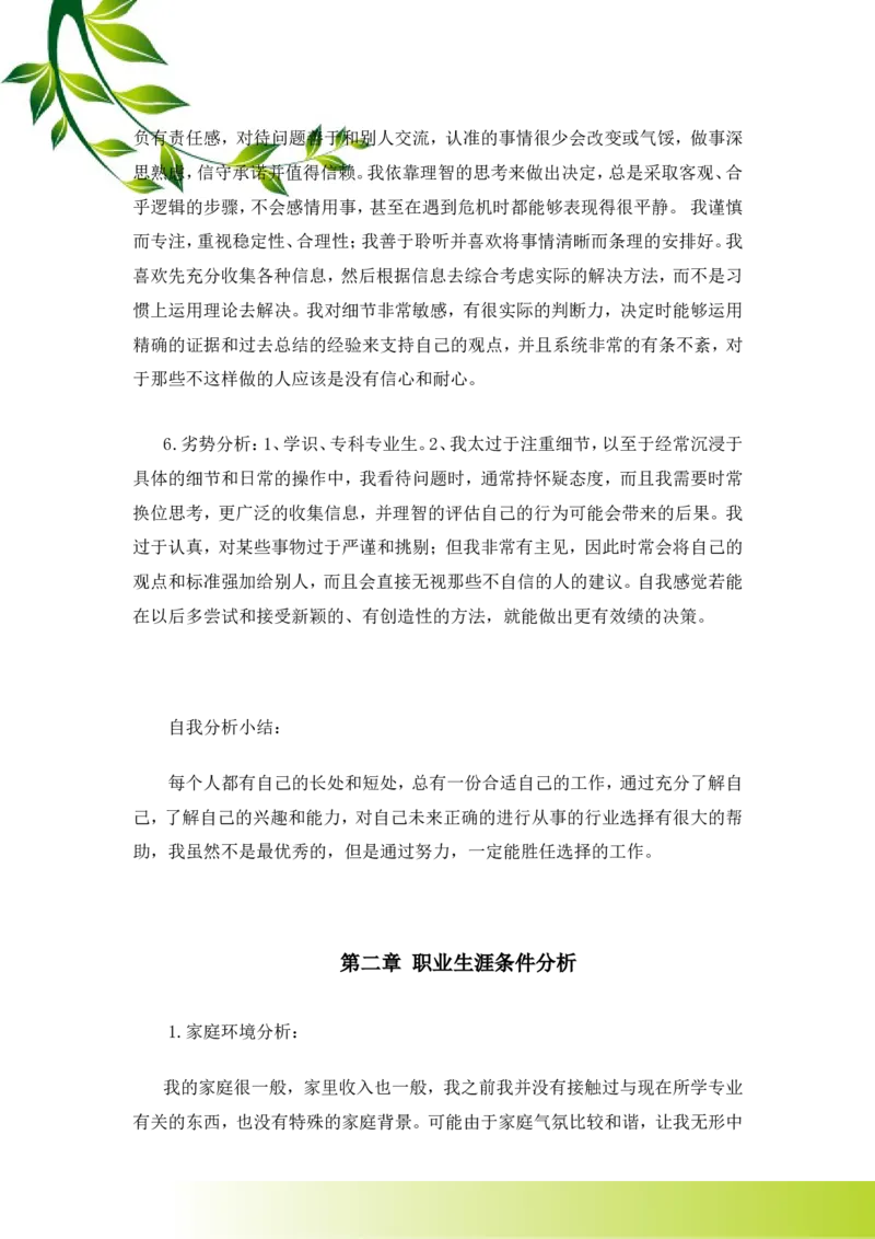 软件技术职业生涯规划_E6-职业规划_47IT、软件技术专业