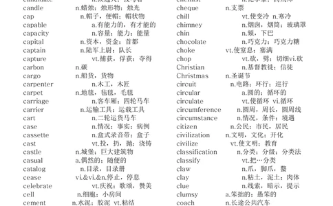 星星&middot;独家资料包单词-英语四级阅读词汇-阅读重点词汇_英语四六级整合_英语四六级真题版本二此版为主此文件夹会持续更新_四六级单词汇总_四级单词_赠四六级加油包