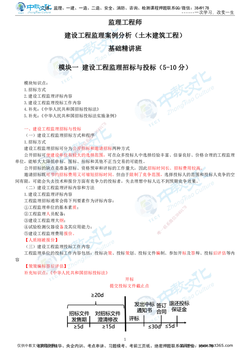 02.2025-监理-案例分析（土建）-基础精讲-打印版讲义_监理工程师_2025监理工程师_2025年监理工程师SVIP_2025年监理土建案例SVIP_02-基础精讲✿高端面授✿深度强化_讲义