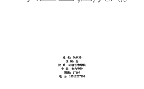 环艺职业生涯规划书_E6-职业规划_12艺术设计专业