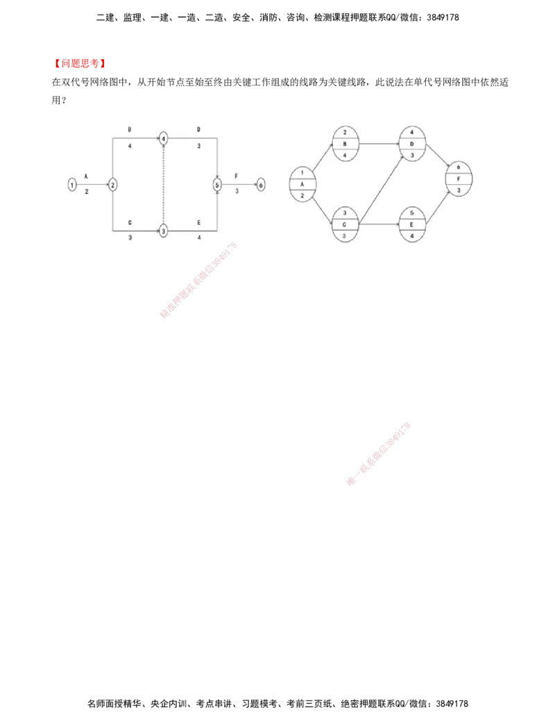 16-进度控制第三章-第三节-网络计划时间参数的计算（三）_监理工程师_2025监理工程师_2025年监理工程师SVIP_2025年监理土建控制SVIP_02-基础精讲✿高端面授✿深度强化_讲义