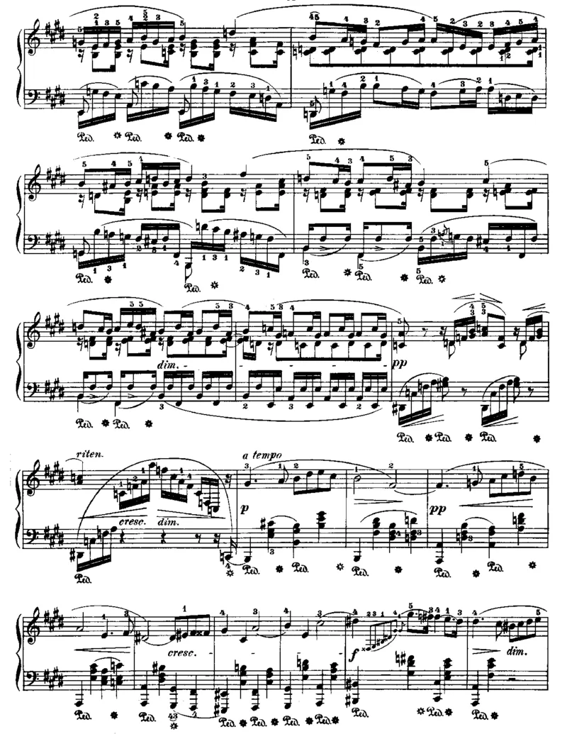 18nocturne-op-62-no-2_一万首著名钢琴曲谱哈农贝多芬合集视频教学电子版高清无水印可打印_1古典钢琴知名音乐家谱_肖邦钢琴谱全集_夜曲2版