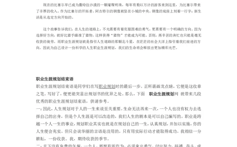 职业生涯规划前言_E6-职业规划_84统计学专业