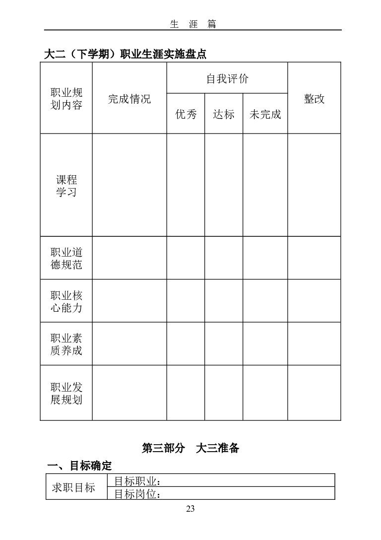 成都职业技术学院大学生职业生涯规划书_E6-职业规划_82空乘专业