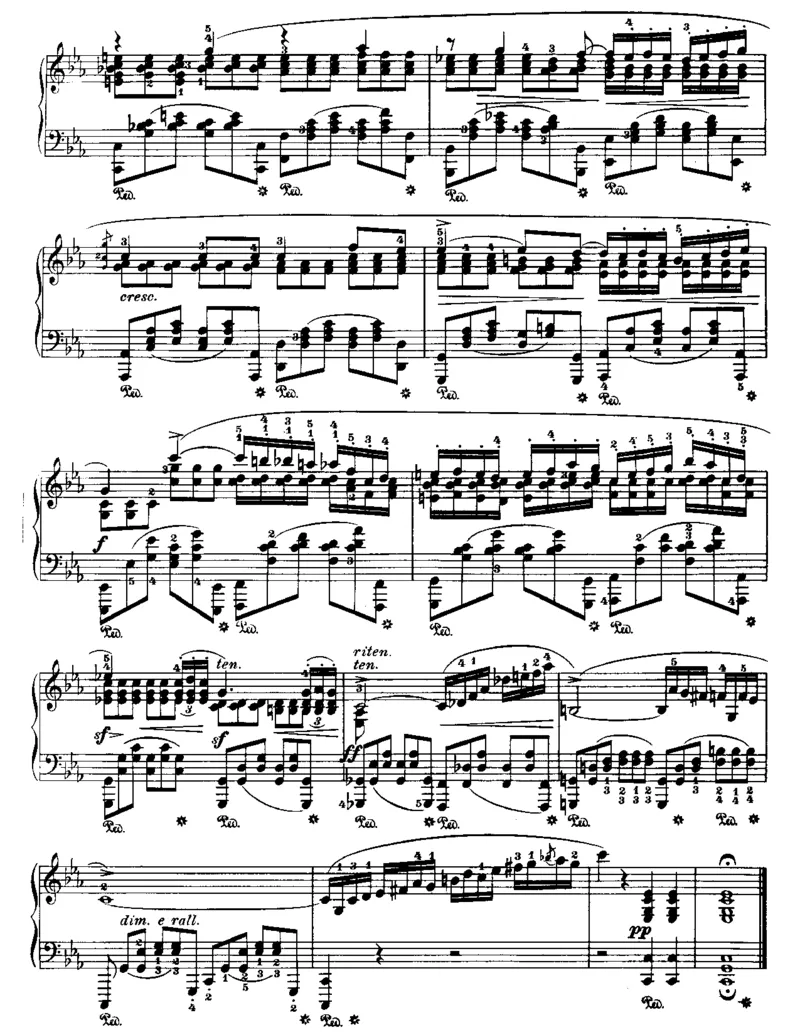 13nocturne-op-48-no-1_一万首著名钢琴曲谱哈农贝多芬合集视频教学电子版高清无水印可打印_1古典钢琴知名音乐家谱_肖邦钢琴谱全集_夜曲2版