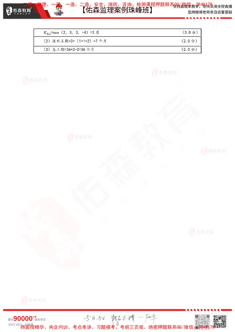 12月23日佑森监理案例珠峰班VIP作业答案_监理工程师_2025监理工程师_2025年监理工程师SVIP_2025年监理土建案例SVIP_02-基础精讲✿高端面授✿深度强化