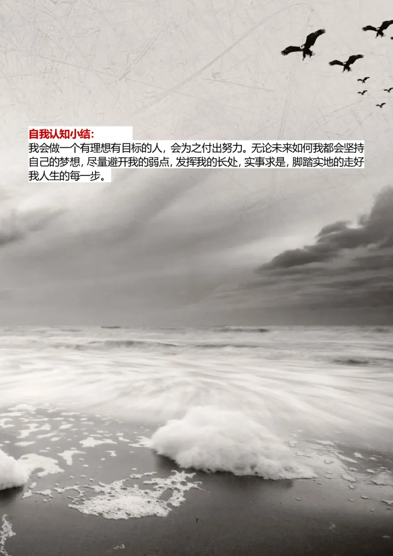 职业规划范本(05)_E6-职业规划_01精选word模板（推荐使用，修改后可用）