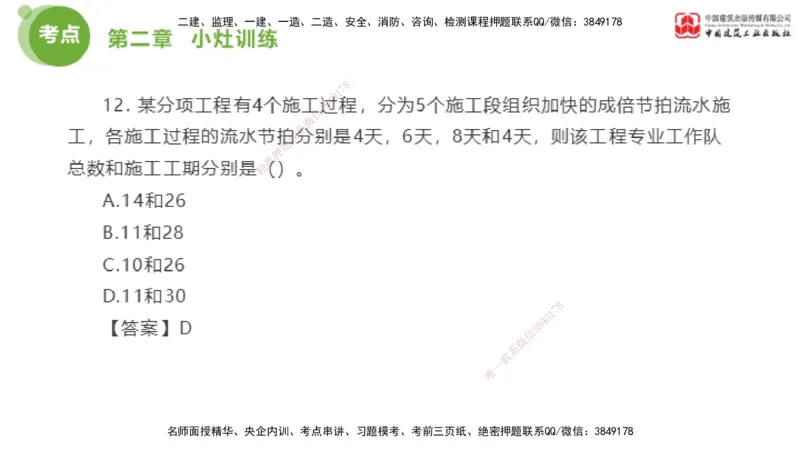 05节2025年监理工程师目标控制考前小灶（05.11）_监理工程师_2025监理工程师_2025年监理工程师SVIP_2025年监理土建控制SVIP_04-冲刺串讲✿考点强化✿小灶集训_讲义