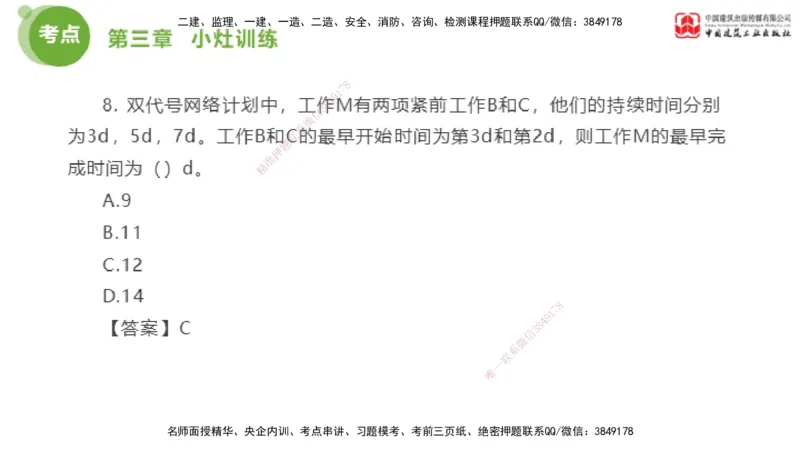 05节2025年监理工程师目标控制考前小灶（05.11）_监理工程师_2025监理工程师_2025年监理工程师SVIP_2025年监理土建控制SVIP_04-冲刺串讲✿考点强化✿小灶集训_讲义