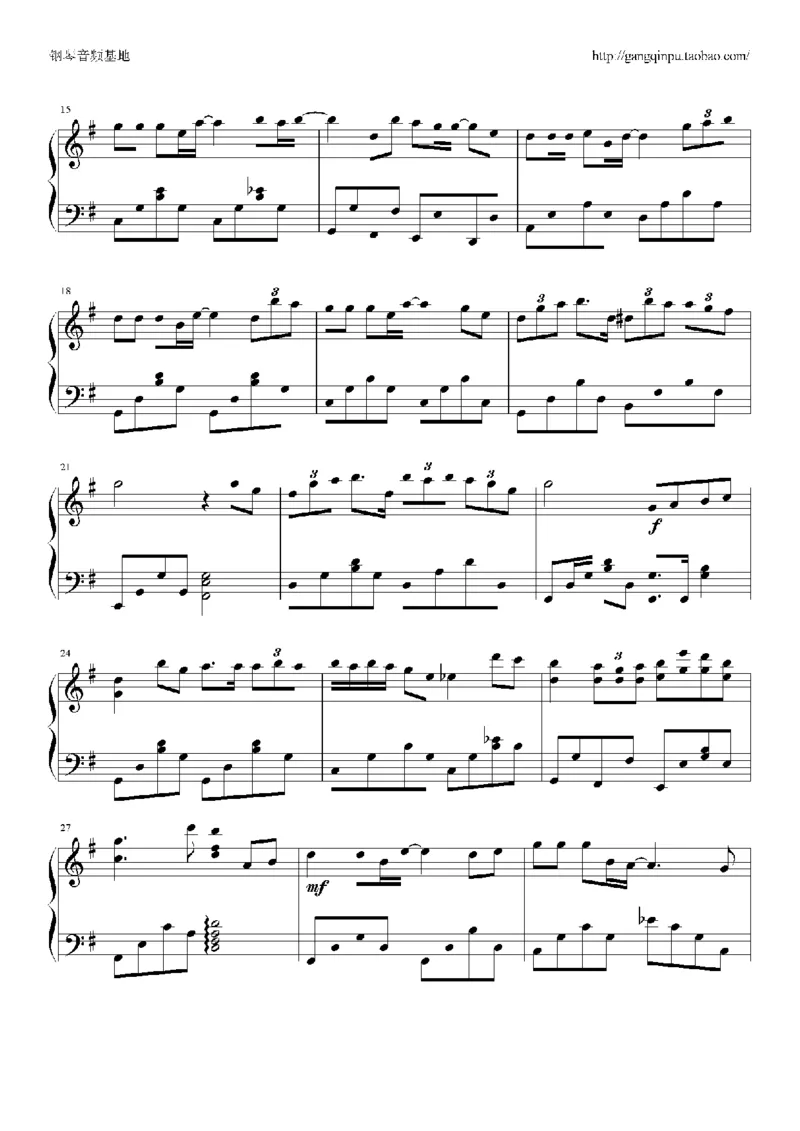 03、容祖儿（145页，共29首）_一万首著名钢琴曲谱哈农贝多芬合集视频教学电子版高清无水印可打印_3流行音乐谱_流行钢琴谱合集形式_高清PDF无水印