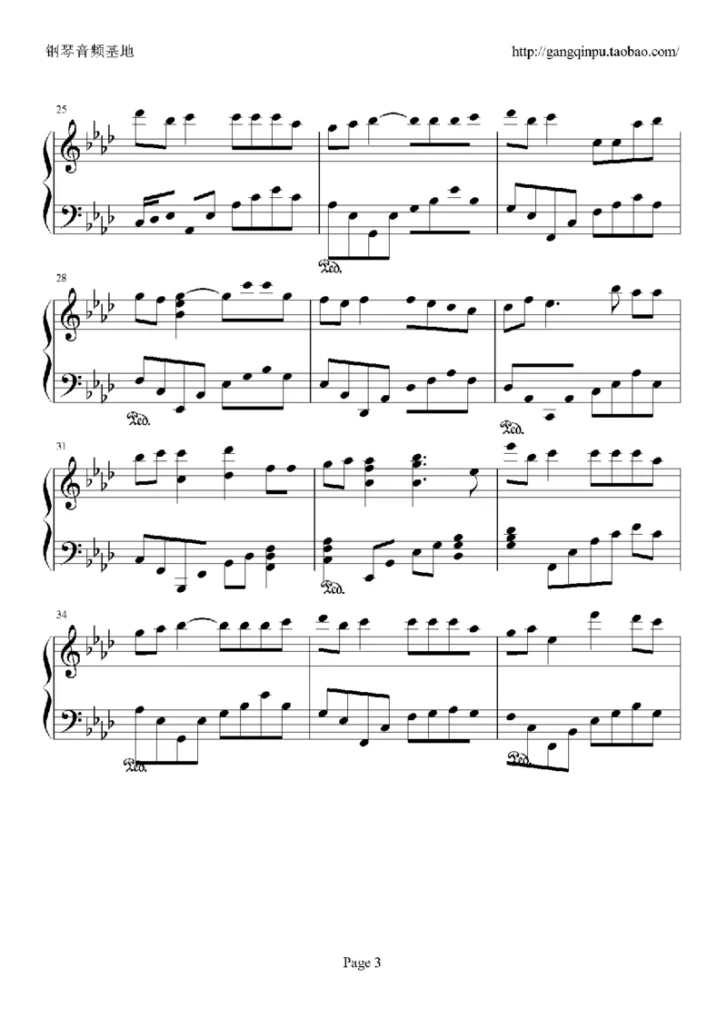 03、容祖儿（145页，共29首）_一万首著名钢琴曲谱哈农贝多芬合集视频教学电子版高清无水印可打印_3流行音乐谱_流行钢琴谱合集形式_高清PDF无水印