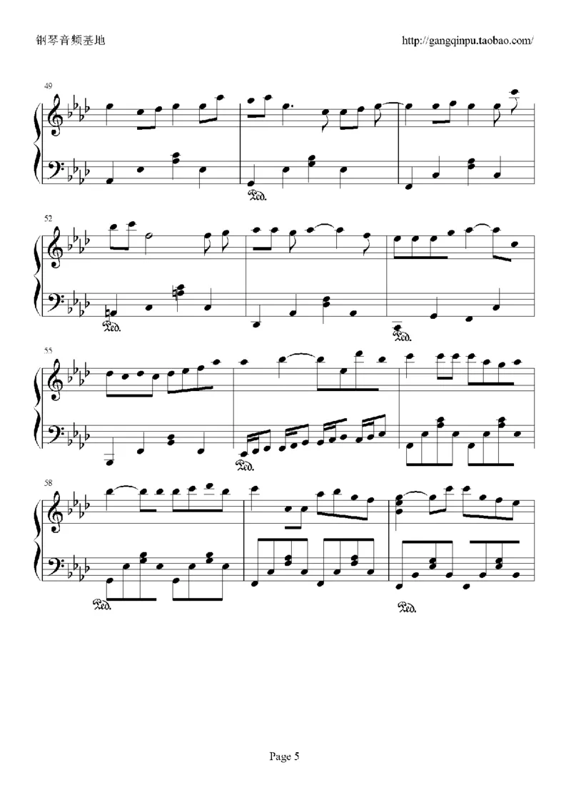 03、容祖儿（145页，共29首）_一万首著名钢琴曲谱哈农贝多芬合集视频教学电子版高清无水印可打印_3流行音乐谱_流行钢琴谱合集形式_高清PDF无水印