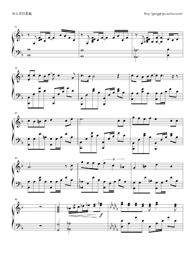 03、容祖儿（145页，共29首）_一万首著名钢琴曲谱哈农贝多芬合集视频教学电子版高清无水印可打印_3流行音乐谱_流行钢琴谱合集形式_高清PDF无水印