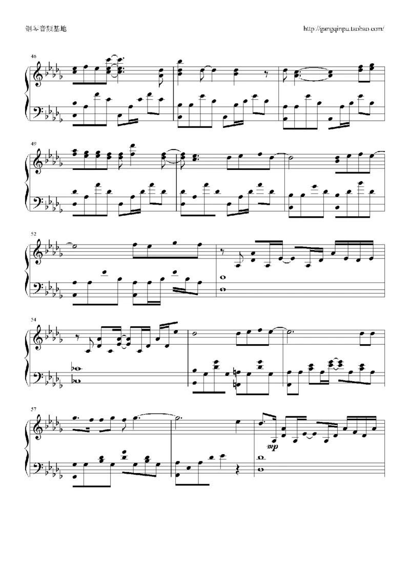 03、容祖儿（145页，共29首）_一万首著名钢琴曲谱哈农贝多芬合集视频教学电子版高清无水印可打印_3流行音乐谱_流行钢琴谱合集形式_高清PDF无水印