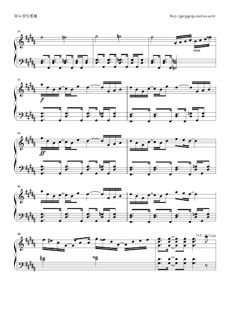 03、容祖儿（145页，共29首）_一万首著名钢琴曲谱哈农贝多芬合集视频教学电子版高清无水印可打印_3流行音乐谱_流行钢琴谱合集形式_高清PDF无水印