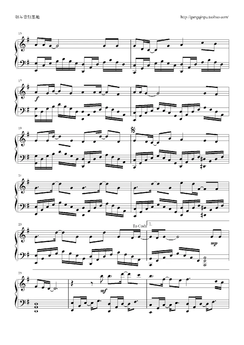 03、容祖儿（145页，共29首）_一万首著名钢琴曲谱哈农贝多芬合集视频教学电子版高清无水印可打印_3流行音乐谱_流行钢琴谱合集形式_高清PDF无水印
