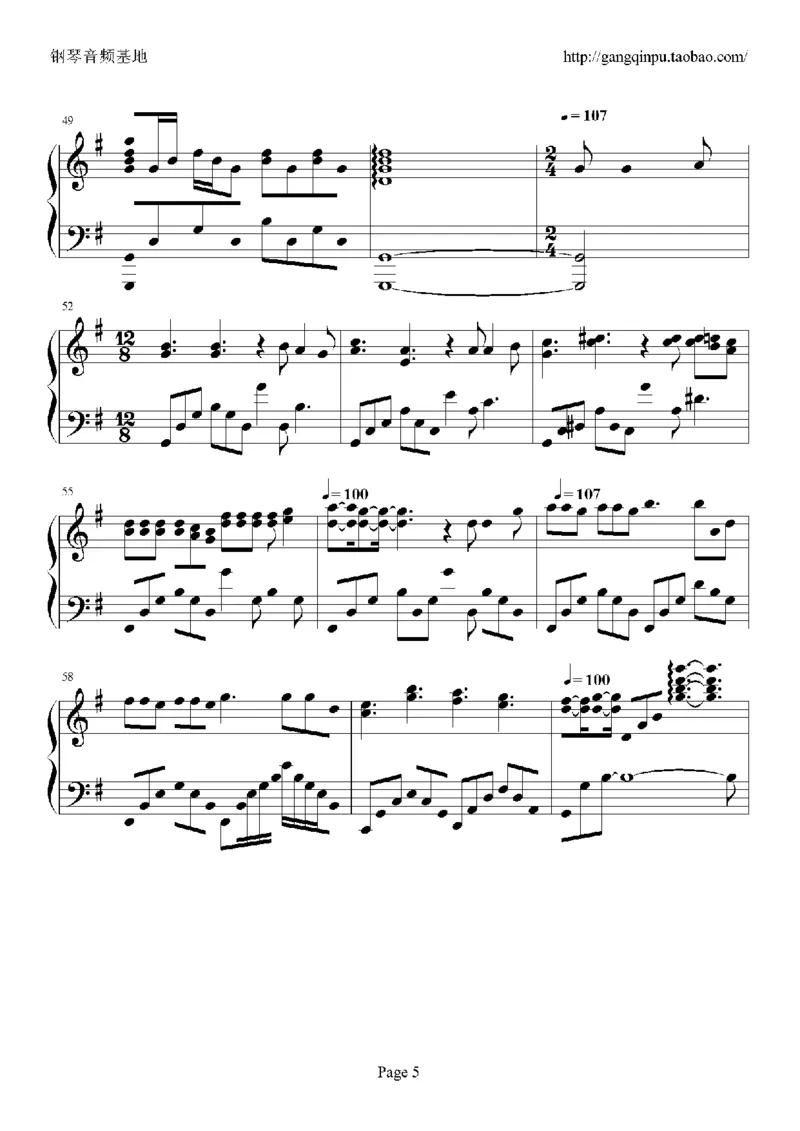 03、容祖儿（145页，共29首）_一万首著名钢琴曲谱哈农贝多芬合集视频教学电子版高清无水印可打印_3流行音乐谱_流行钢琴谱合集形式_高清PDF无水印