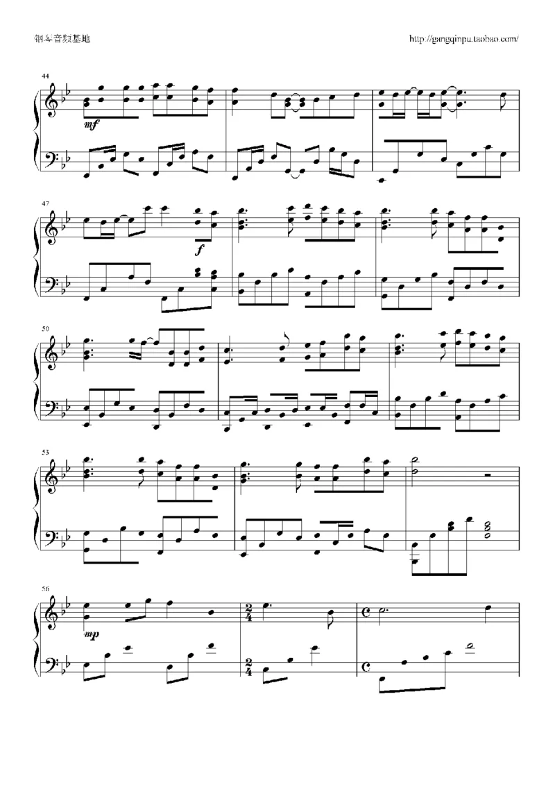 03、容祖儿（145页，共29首）_一万首著名钢琴曲谱哈农贝多芬合集视频教学电子版高清无水印可打印_3流行音乐谱_流行钢琴谱合集形式_高清PDF无水印