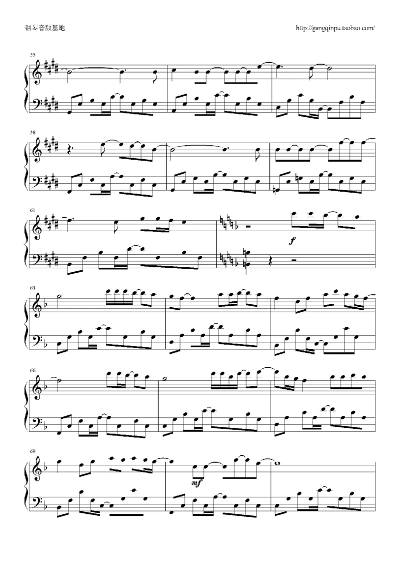 03、容祖儿（145页，共29首）_一万首著名钢琴曲谱哈农贝多芬合集视频教学电子版高清无水印可打印_3流行音乐谱_流行钢琴谱合集形式_高清PDF无水印