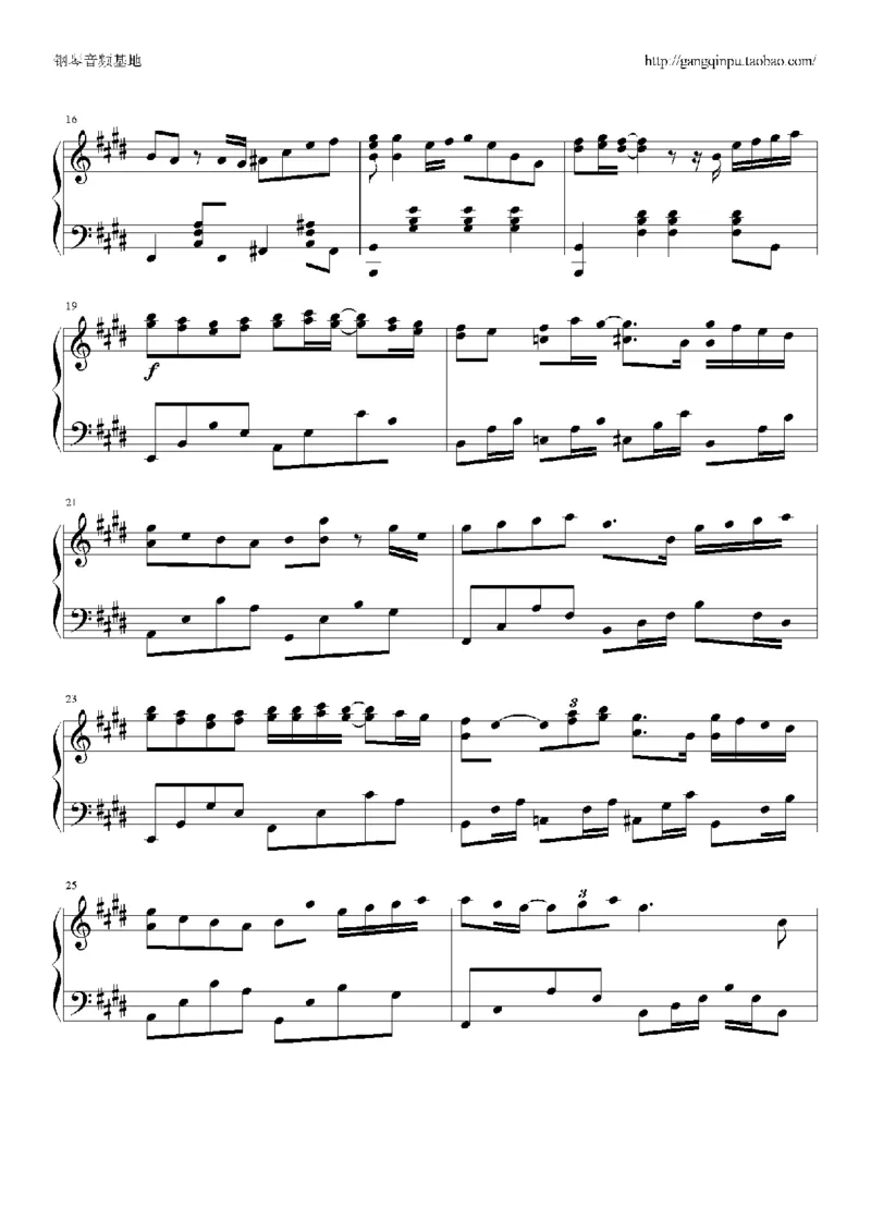 03、容祖儿（145页，共29首）_一万首著名钢琴曲谱哈农贝多芬合集视频教学电子版高清无水印可打印_3流行音乐谱_流行钢琴谱合集形式_高清PDF无水印