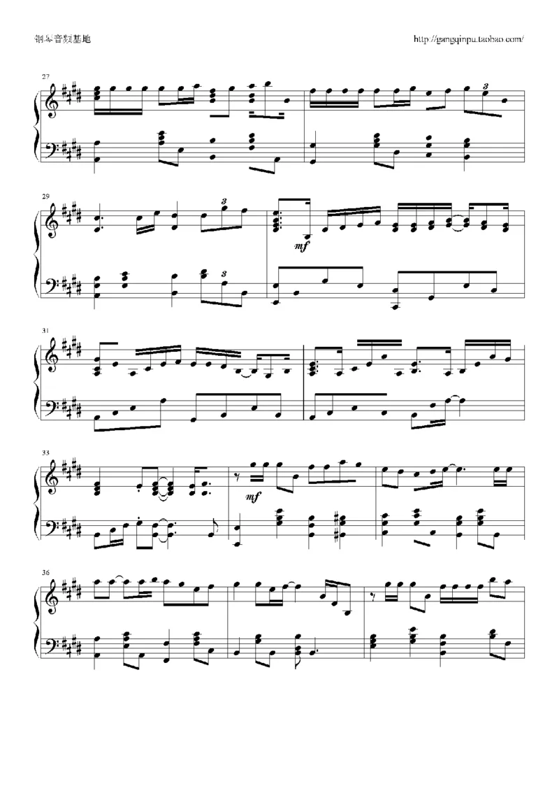 03、容祖儿（145页，共29首）_一万首著名钢琴曲谱哈农贝多芬合集视频教学电子版高清无水印可打印_3流行音乐谱_流行钢琴谱合集形式_高清PDF无水印